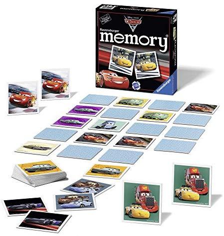 Ravensburger atminties žaidimas „Disney Cars 3 memory®“, 2–8 žaid., nuo 4 m.