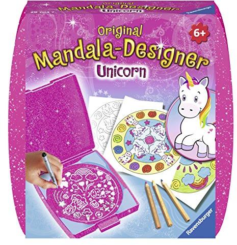 Ravensburger kūrybinis rinkinys „Mini Mandala-Designer: Vienaragis“, nuo 6 m.