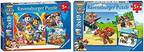 Ravensburger Dėlionė 3x49vnt. - Šunyčiai patruliai (PAW Patrol)