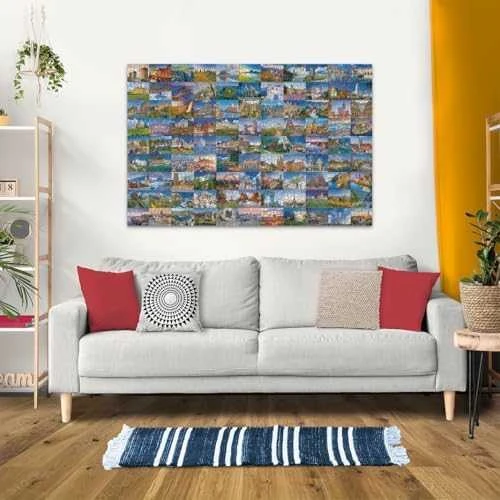 Ravensburger Dėlionė 3000 vnt. - 99 gražios vietos Europoje