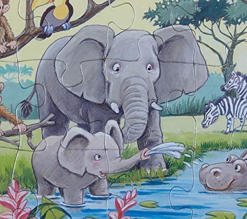 Ravensburger Dėlionė 15 vnt. - Afrikos gyvūnai