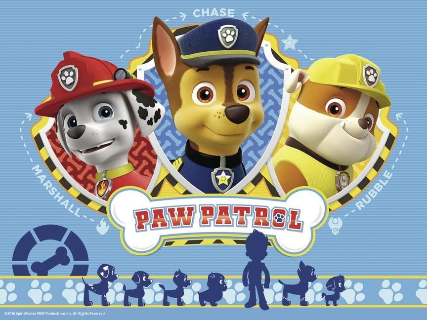 Ravensburger kubelių dėlionė „Šunyčiai patruliai“, 12 kubelių