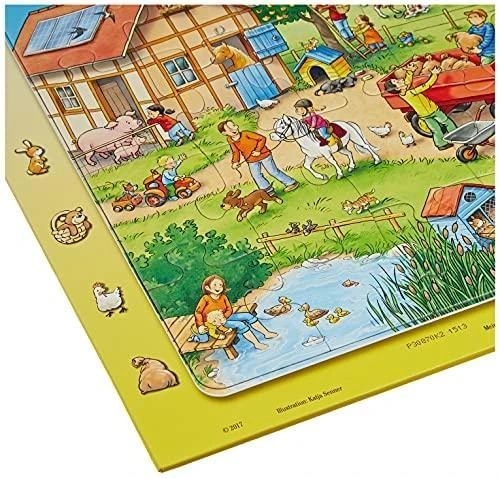 Ravensburger Dėlionė 24vnt. - Mano mažas ūkis