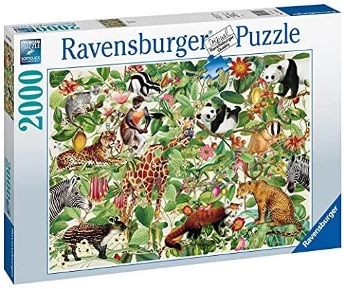 RAVENSBURGER dėlionė džiunglės, 2000d., 16824
