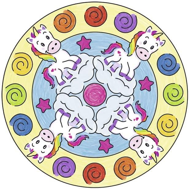 Ravensburger kūrybinis rinkinys „Mini Mandala-Designer: Vienaragis“, nuo 6 m.