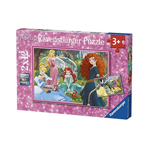 Ravensburger Dėlionė 2x12 vnt. - "Disney" princesė