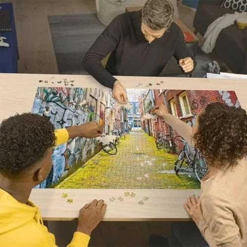 Ravensburger Dėlionė 3000 vnt. - Amsterdamo gatvės menas