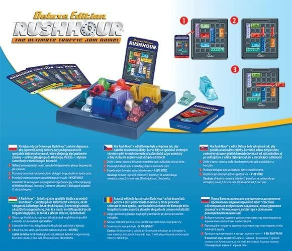 Ravensburger Stalo žaidimas Rush Hour Deluxe logikai lavinti