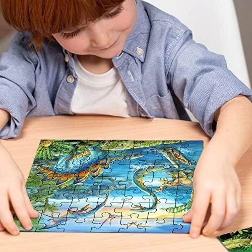 Ravensburger Dėlionė 3x49 vnt. - Dinozaurai