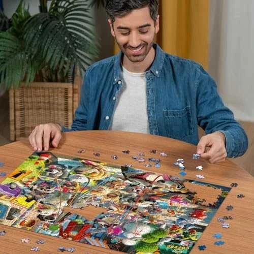 Ravensburger Dėlionė 1000 vnt. - Šunų vedžiotojas