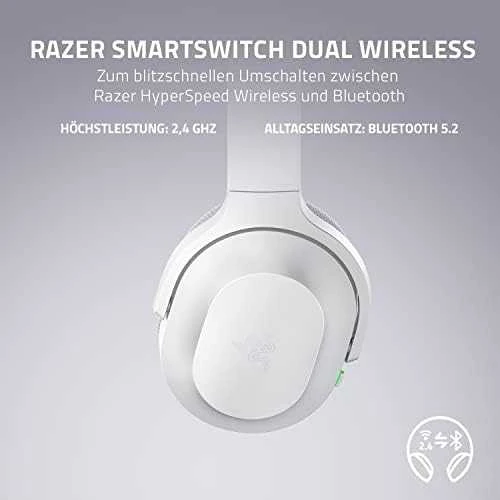 Razer Belaidės Ausinės Žaidimams - Barracuda Mercury Edition