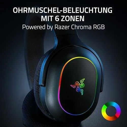 Razer | Ausinės Žaidimams | Barracuda X Chroma | Belaidės | Over-Ear | Mikrofonas | Belaidės | Juodas