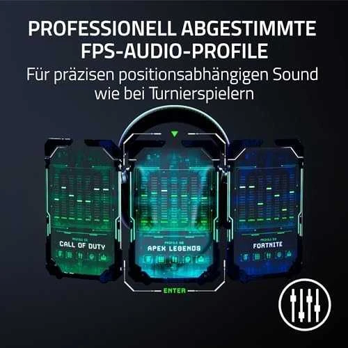 Razer Ausinės Žaidimams | BlackShark V2 Pro skirta PlayStation | Belaidės | Over-Ear | Mikrofonas | Noise canceling | Juodas