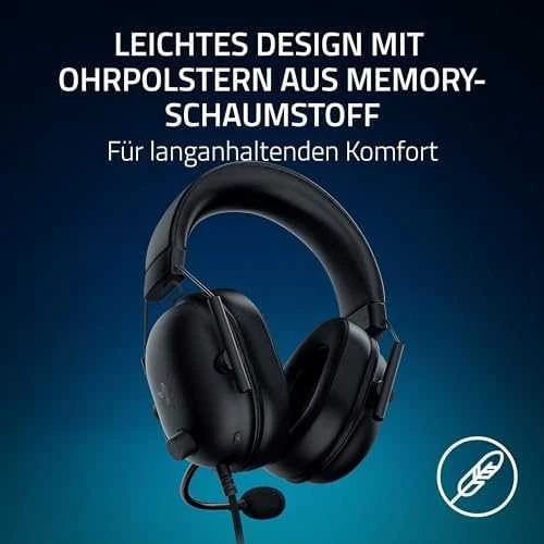 Razer Ausinės Žaidimams | BlackShark V2 X (PlayStation Licensed) | su laidu | Over-Ear | Mikrofonas | Juodas