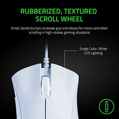 Pelė žaidimams Razer DeathAdder Essential, Balta