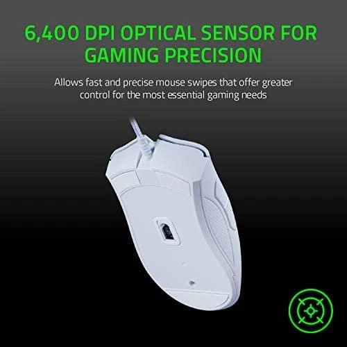 Pelė žaidimams Razer DeathAdder Essential, Balta