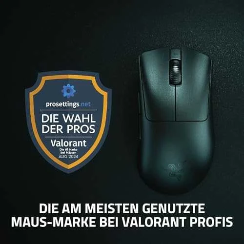 Razer | DeathAdder V3 Pro | Pelė žaidimams | Wireless | Optinė | Juodas | No