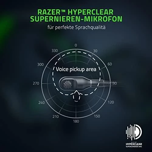 Belaidės žaidimų ausinės Razer Kaira Pro, skirtos Xbox Series X ir mobiliems Xbox žaidimams, Juodos spalvos
