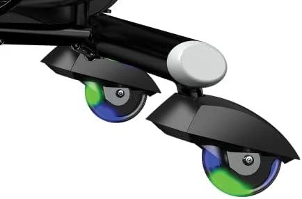 Triratis dviratis Razor RipRider 360 Lightshow, juodos spalvos