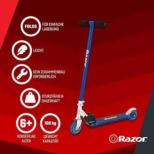 Sportinis paspirtukas Razor S, 24 mėn., Mėlyna