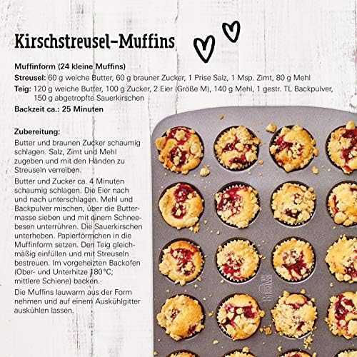 Muffin formelė EASY BAKING - 24 sausainiai / Birkmann