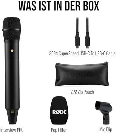 Rode Interview PRO mikrofonas