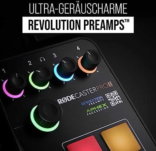 Rode Podkastų Studija - Røde Rødecaster Pro II Juodas