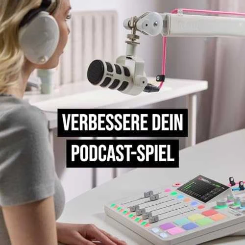 Raudonas RODECaster Pro II Baltas - podcast'ų gamybos studija, baltas