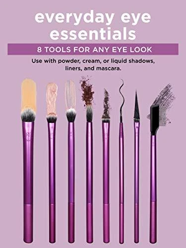 Šepetėlių rinkinys Real Techniques Essentials, 8 vnt.