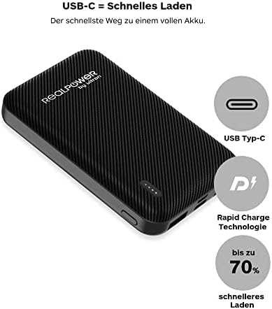 Powerbank Realpower PB-5000 SE 5000mAh Juodas (415545)