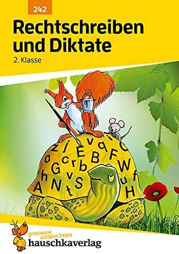 Mokomoji knyga Rechtschreiben und Diktate 2 klasei