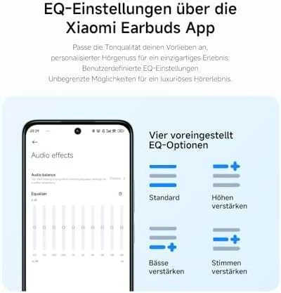 Ausinės Xiaomi Redmi Buds 6 Lite, Juodos