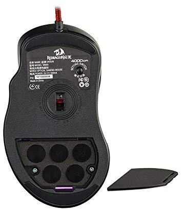 Redragon su laidu žaidimų pelė M903 Origin 4000 DPI, 8 Mygtukai ir Omron žaidimų jungikliai, DS-ORIGIN, 70343