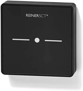 Juodas Reiner SCT RFID skaitytuvas su šviesiomis piktogramomis