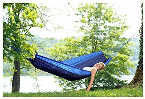 Amazonas Silk Traveller ocean (mėlynas-mėlynas) Travel Hamakas, 220x140 cm, 150 kg