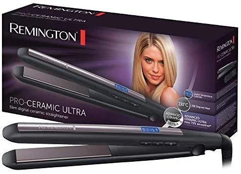 Plaukų tiesinimo žnyplės REMINGTON S5505 juodai rudos spalvos