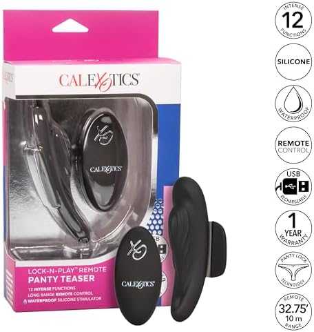 „Calexotics“ stimuliatorius – nuotolinio valdymo kelnaičių stimuliatorius „LOCK N PLAY“
