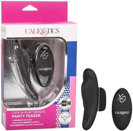 „Calexotics“ stimuliatorius – nuotolinio valdymo kelnaičių stimuliatorius „LOCK N PLAY“