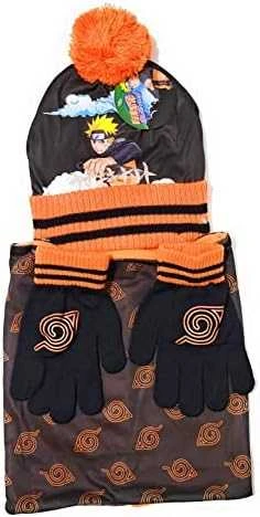 PIERROT Naruto snood, hat and gloves set