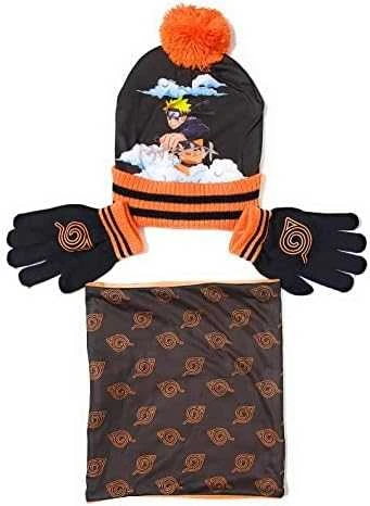 PIERROT Naruto snood, hat and gloves set