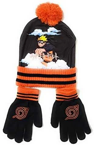 PIERROT Naruto snood, hat and gloves set