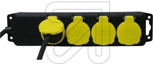 REV Multiple Socket Outlet IP44 4 kartus 1,4m