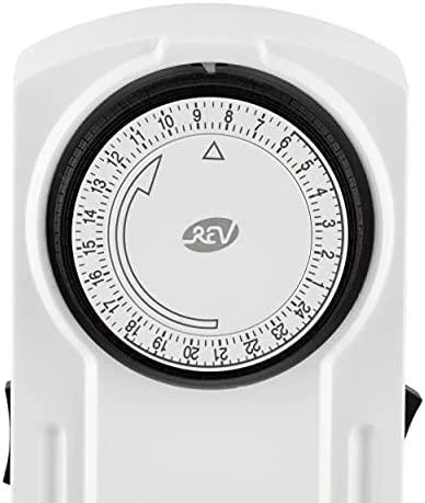 REV Mechaninis laikmatis 2 kartus baltas (0025600103)