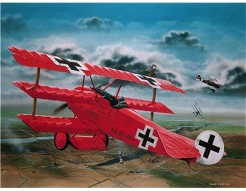 Klijuojamas lėktuvo modelis Revell Fokker DR.1 1:72, 30 d.