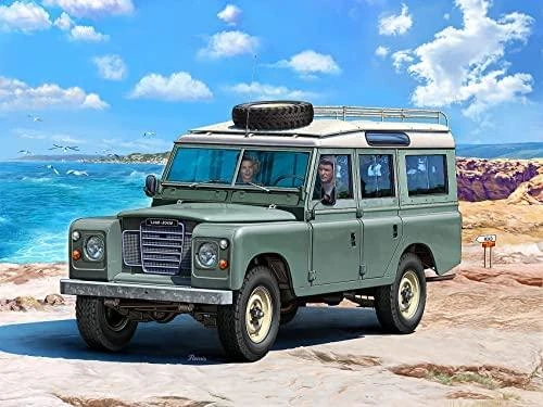 Revell Land Rover Series III 1/24 plastikinis surenkamas modelis 07047
