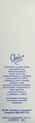 Revlon Charlie Sidabrinis tualetinis vanduo su purškikliu 100ml