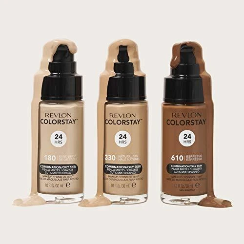 Revlon Colorstay kombinuotas riebios odos makiažas