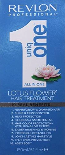 Purškiama nenuplaunama plaukų kaukė Revlon Uniq One Flor De Loto 150ml