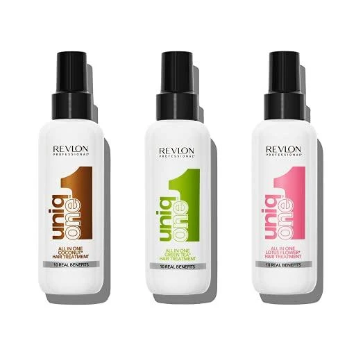 Purškiama nenuplaunama plaukų kaukė Revlon Uniq One Flor De Loto 150ml