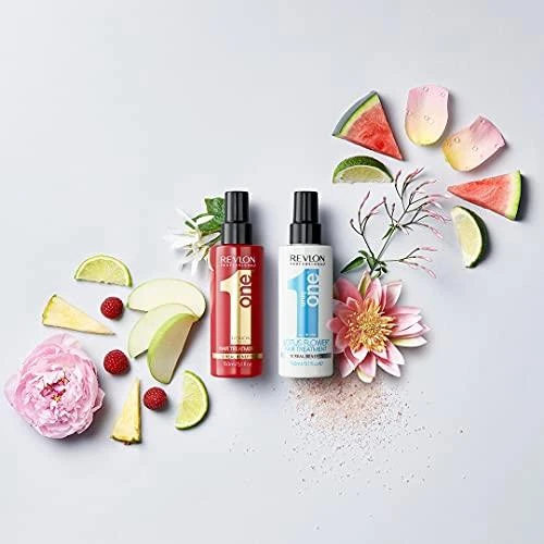Purškiama nenuplaunama plaukų kaukė Revlon Uniq One Flor De Loto 150ml